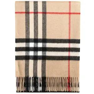 [버버리] 체크 캐시미어 머플러 168 아카이브 베이지 8076576
