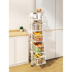 틈새장 250 300 수납장 야채 4겹 폭 원목 수납 20X32 수납장주방선반장