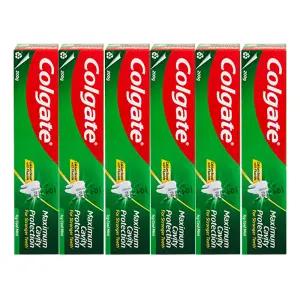 콜게이트 맥시멈 캐비티 프로텍션 아이씨 쿨민트 치약 200g x6개