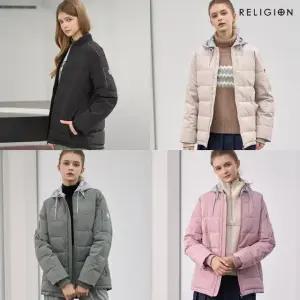 릴리전 여성 후드 패딩점퍼