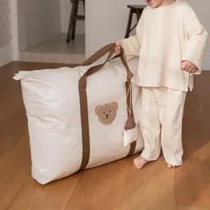 스노우 낮잠이불 방수가방 - 하트베어(듀얼낮잠용)