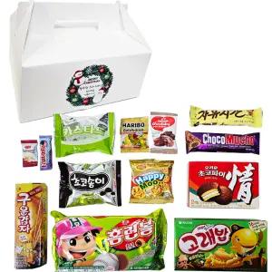 과자선물세트 간식꾸러미 답례품 과자세트 크리스마스 어린이날 단체 선물 상자
