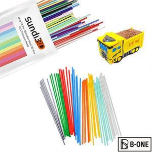 300PCS 3D 펜 필라멘트 리필 2.5mm 15CM 긴 인쇄 액세서리 드로잉 번들