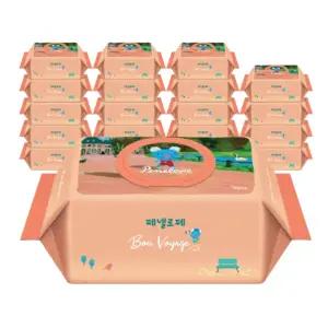 페넬로페 아기물티슈 본보야지 메종 55g 70매 캡형 10+10팩