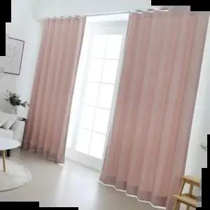 국산커튼 비비드 암막커튼 파스텔핑크 1장 140x230cm