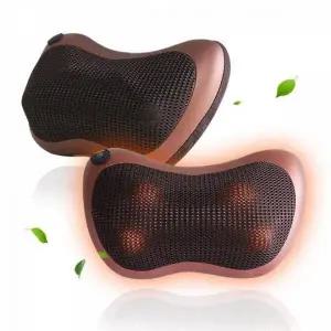 [골드스마일]목 어깨 온열 휴대용 마사지기안마기 쿠션