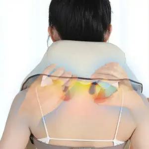 [골드스마일]무선 어깨 마사지기 목 턱안마기