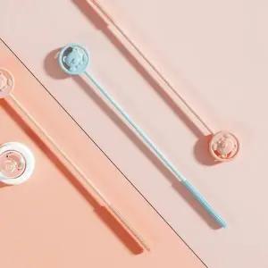 [골드스마일]실리콘 빨대 클리너 긴 브러쉬 세척솔 청소용품