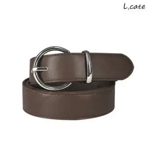 벨트 허리띠 유광 원형 엘케이트 버클 여성 LDU042 허