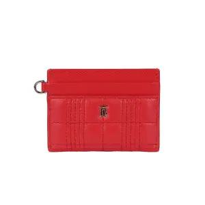 [명품] 모노그램 모티브 퀼팅 램스킨 카드지갑 브라이트레드 80233471