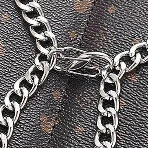 고품질 실버 체인 쇼트너 끈 장식 가방부속품 가방줄 장식 (WFFV6Z7)