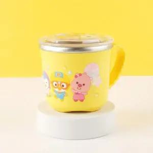 [골드스마일]논슬립 스테인리스 컵 뚜껑 포함 어린이용 텀블러