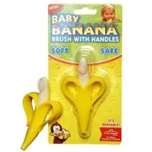 [골드스마일]브러쉬 베이비 유아칫솔 치아발육기 바나나 어린이전