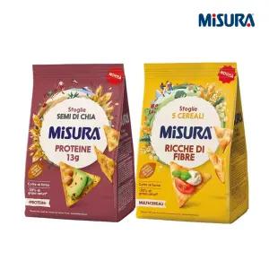 미주라 프로틴 치아씨드 크래커 170g x2봉 / 미주라 시리얼 크래커 / 와인 안주 과자 간식 나초 씨리얼