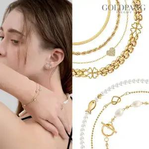 골드팡 MD Pick! 팔찌/발찌 50종 모음전 ::여자팔찌/금/14k/18k::