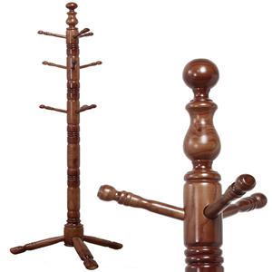 센터폴 : 스탠드 원목 옷걸이 행거 수납 엔틱 나무 튼튼한 당일 무료