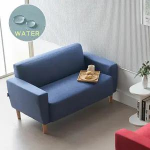 [에보니아] 라떼 2인용 쇼파 / 패브릭 방수기능소파 (착불배송)