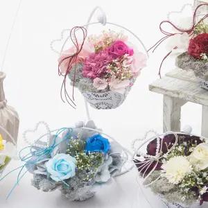 비누 카네이션 조화 바구니 모노 Aset 16cm 5컬러 꽃 어버이날 스승의날 테이블 장식 감사 선물 행사 소품