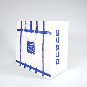 종이백/일회용 일식 초밥 회 포장용 가방 테이크아웃 포장 배달 쇼핑백