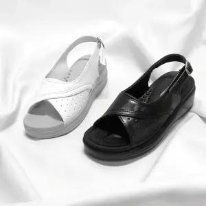 국내생산 가벼운 쿠션 간호샌들 1번 간호화 간호사 신발 유니폼화 컴포트화