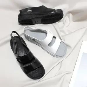 국내생산 벨크로 간호화 쿠션 간호샌들2번 찍찍이 간호사 신발 가벼운 근무화