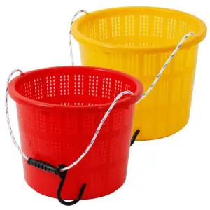 GD 과일바구니/수확 농사용 플라스틱 손잡이 바구니