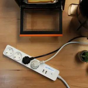 IoT스마트 멀티탭 16A 원격제어 클로바 구글홈 연동