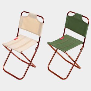 카디움 두랄루민 미니 의자 접이식 ES-711 등받이 낚시 등산 캠핑 BBQ 체어 백팩킹 휴대용