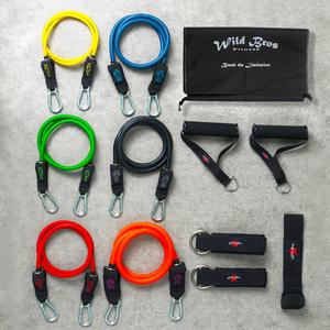 와일드브로스 튜빙밴드 홈트레이닝 근력운동 스트레칭 재활운동 도어짐