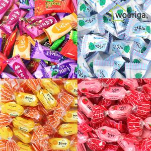 대용량 사탕 8kg 업소용 캔디/종합/땅콩카라멜/캬라멜/젤리/박하/과일맛/계피/누룽지/청포도/백설