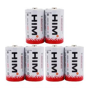 HIM 알카라인 D형 건전지 LR20 1.5V 6알 비닐포장