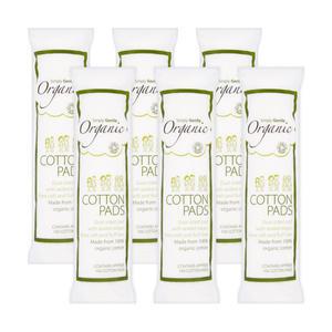 [기타]심플리젠틀 유기농 화장솜 100매 6개