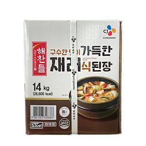 해찬들 가득한 재래식 된장14kg