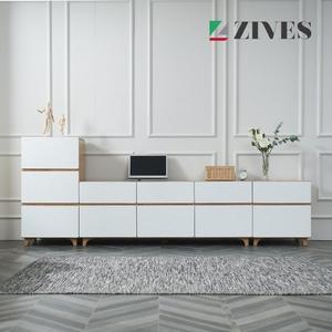 [지베스]코나3 UV하이그로시 2500 높은 TV거실장세트