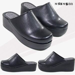 [뮤즈몰] 지압숙방 / 4~7cm통굽 여성슬리퍼/사무실/실내/뮬/블로퍼/기모/털/가을/겨울/여름/회사/신발/구두