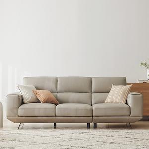 브리오 이태리 천연가죽 3.5인용 소파 (3종/택1)