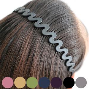 안아픈 플라스틱 얇은 머리띠 헤어밴드 남자 여자 M05