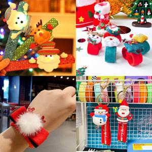 크리스마스 팔찌 산타 선물 파티 루돌프 열쇠고리