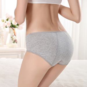 6+1/ 순면 생리 위생 샘방지 미디 요실금 노라인  무지 빅사이즈 여자 팬티