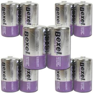 벡셀 망간 벌크 D형 건전지 10알