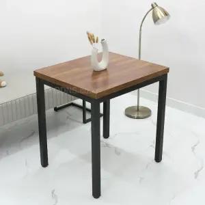 업소용 2인용 보조 식탁 750 x 600 튼튼한 조립식 철제 프레임 LPM 테이블