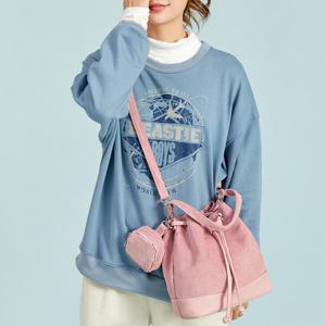 4ALL 5컬러 코듀로이 크로스에코백 숄더가방 복조리가방 골덴 버킷백 TFA832