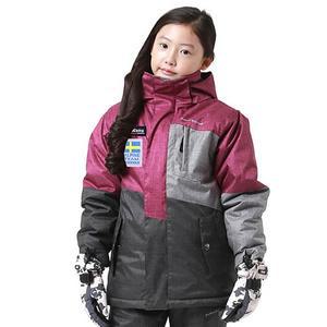 [기타]와이키 주니어 보드복 자켓 단품 YJ1060 와펜 버건디 구성 스키복 자켓만 1종