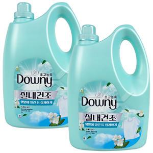 다우니 엑스퍼트 실내건조 섬유유연제 4L 2개