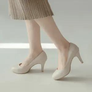 SOVO 리아벨 베이직 가보시 하이힐 8cm