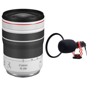 (컴온탑) 캐논 정품 RF 70-200mm F4 L IS USM 렌즈 (재고보유) + 구매 시 77mm 필터 & 포토리뷰 카메라용마이크