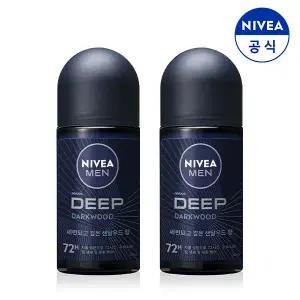 니베아 맨 데오드란트 롤온 딥 50ml X 2개