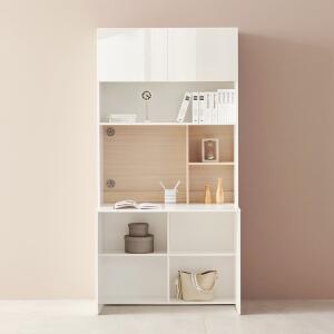 [필웰]DK9902 레아 집중력 전면 책상세트 1000(수납형)-DVX