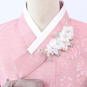 하이린B 한복 브로치 혼주 악세사리 결혼식 촬영