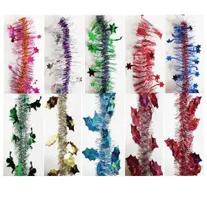크리스마스 모루 모음전 혼합 10줄 홍콩 별 철사